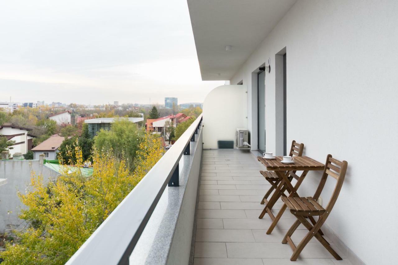 דירה The Shades Of Grey-tranquil 4th-floor Baneasa Area בוקרשט